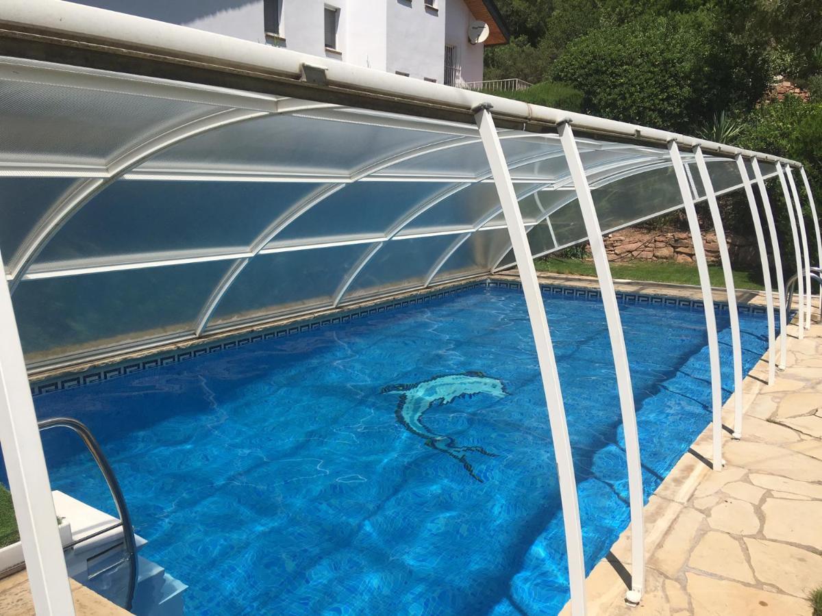 Casa Acogedora Familiar Con Piscina Villa Palleja ภายนอก รูปภาพ