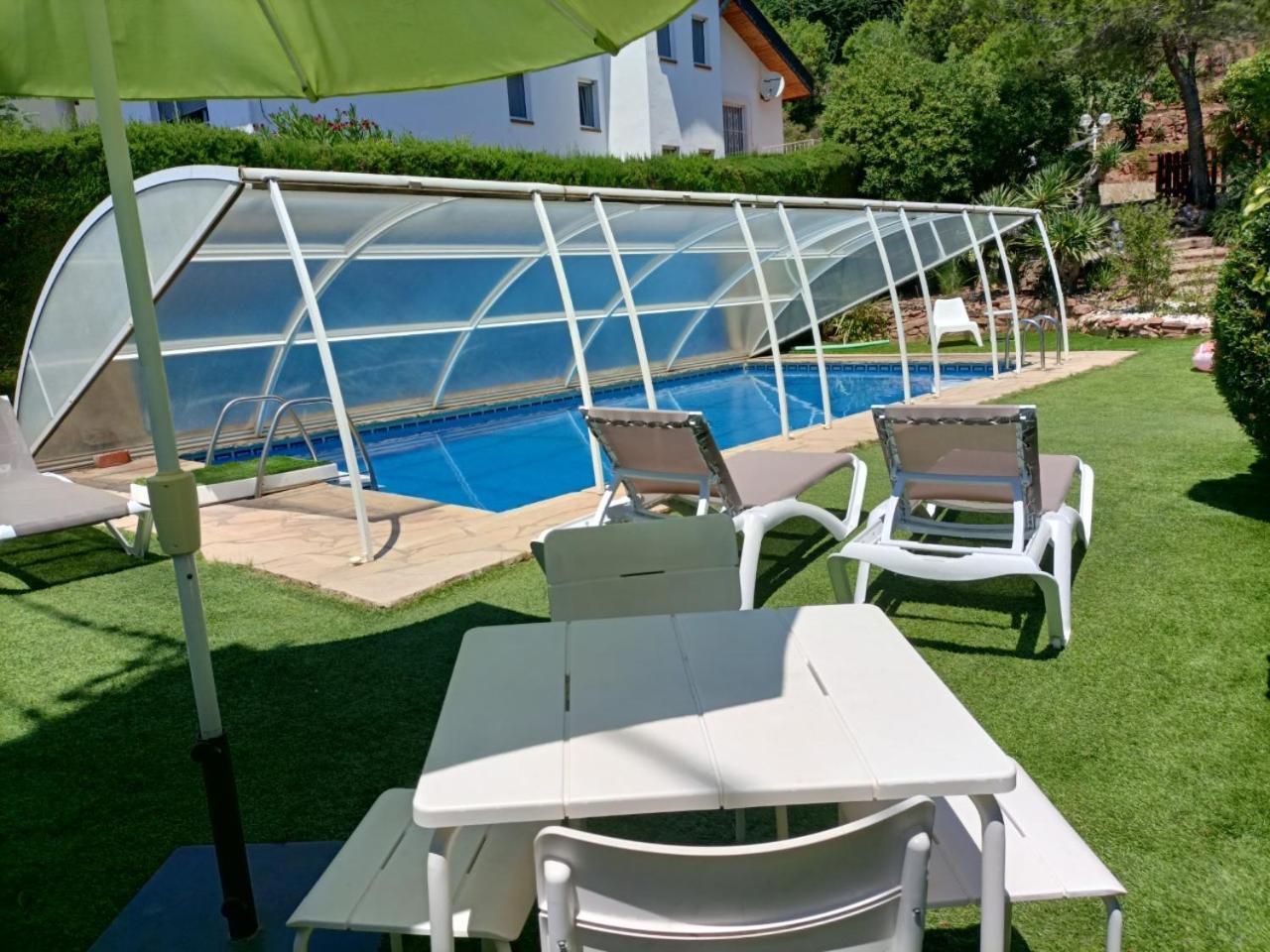 Casa Acogedora Familiar Con Piscina Palleja ภายนอก รูปภาพ